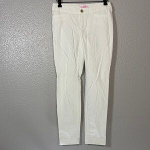 Lilly Pulitzer Cream Straight Leg Pants